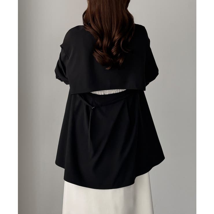 Louere バックオープンシャツ | Louere | 詳細画像8 