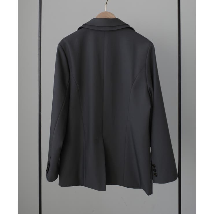 Louere レイヤードテーラードシングルジャケット | Louere | 詳細画像18 