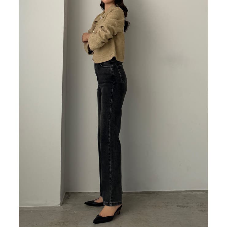 Louere ステンカラーツイードジャケット | Louere | 詳細画像18 