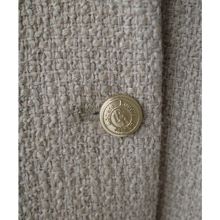 Louere ステンカラーツイードジャケット | Louere | 詳細画像22 