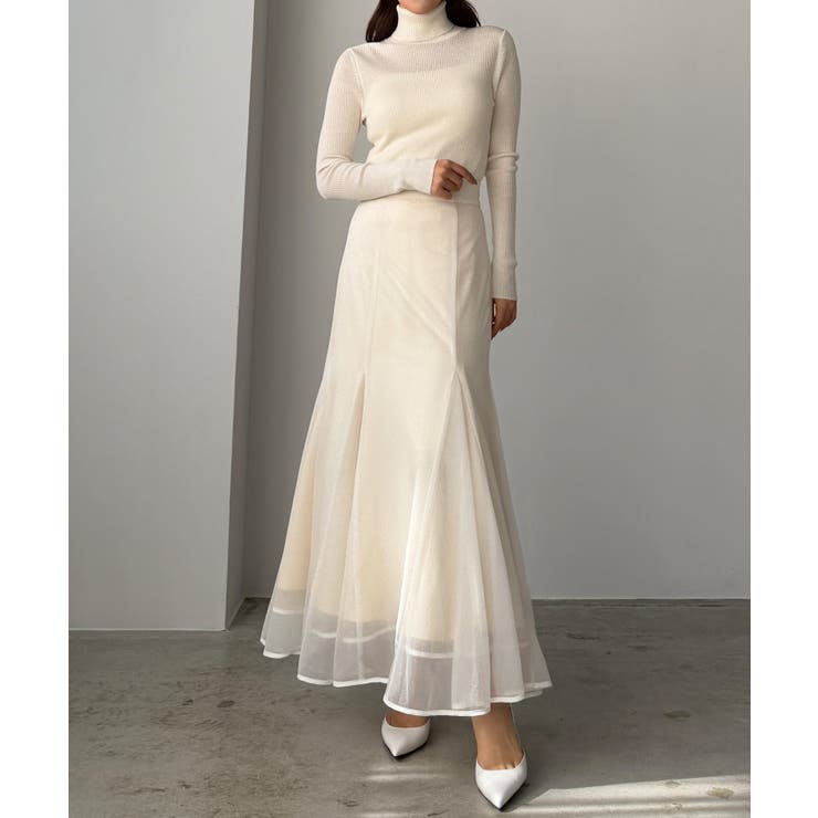 Louere キラキラチュールマーメイドスカート | Louere | 詳細画像10 