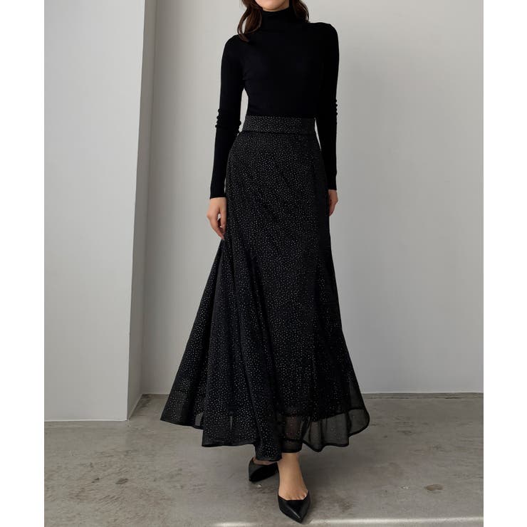 Louere キラキラチュールマーメイドスカート | Louere | 詳細画像5 