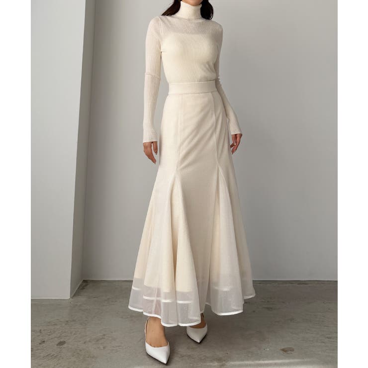 Louere キラキラチュールマーメイドスカート | Louere | 詳細画像7 