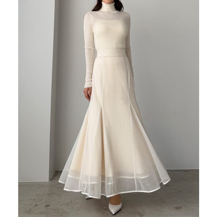 Louere キラキラチュールマーメイドスカート | Louere | 詳細画像9 