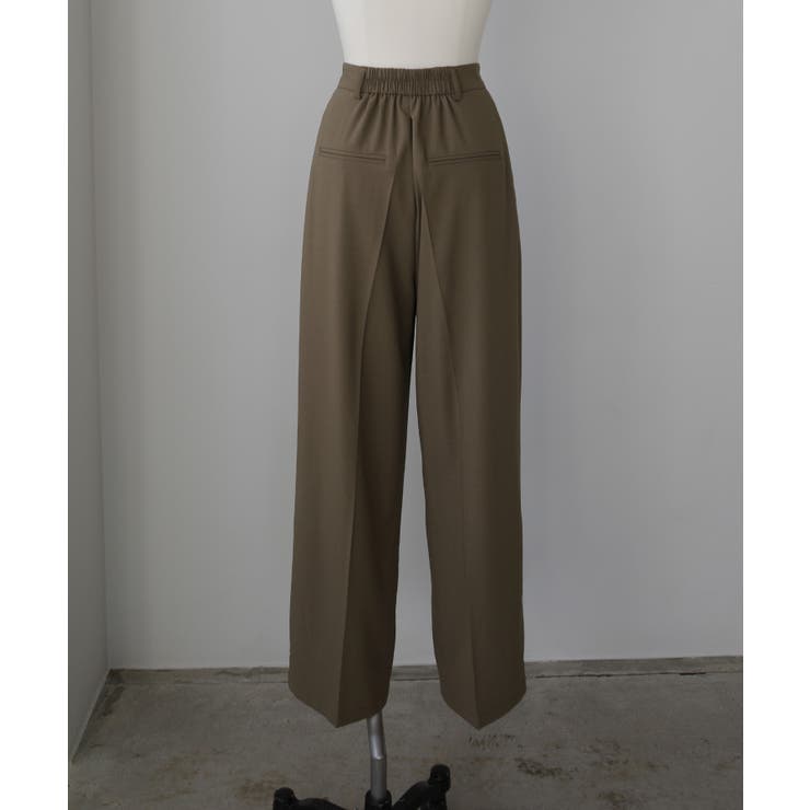 Louere 薄手とろみ生地センタータックワイドパンツ | Louere | 詳細画像14 