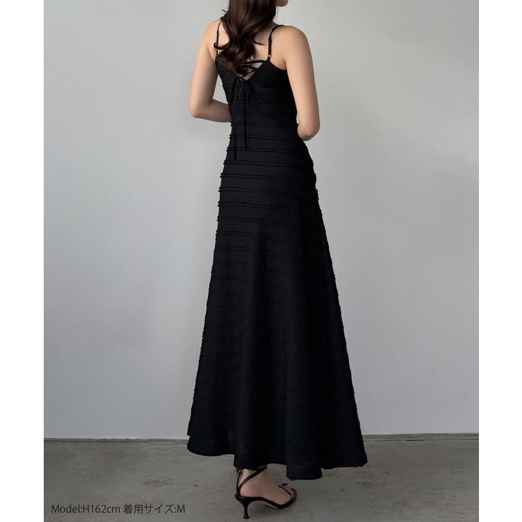 Louere バックリボンフリルレースカットワンピース【一部ぺチスカートSET】 | Louere | 詳細画像2 