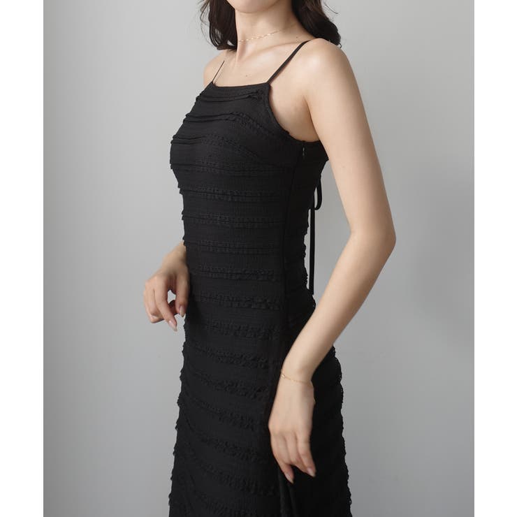 Louere バックリボンフリルレースカットワンピース【一部ぺチスカートSET】 | Louere | 詳細画像5 