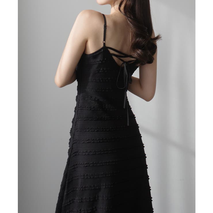 Louere バックリボンフリルレースカットワンピース【一部ぺチスカートSET】 | Louere | 詳細画像6 