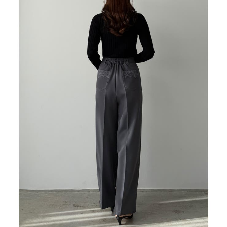 Louere レースポケットスラックス | Louere | 詳細画像13 