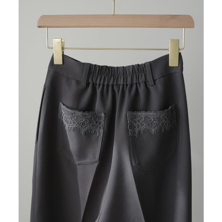 Louere レースポケットスラックス | Louere | 詳細画像18 