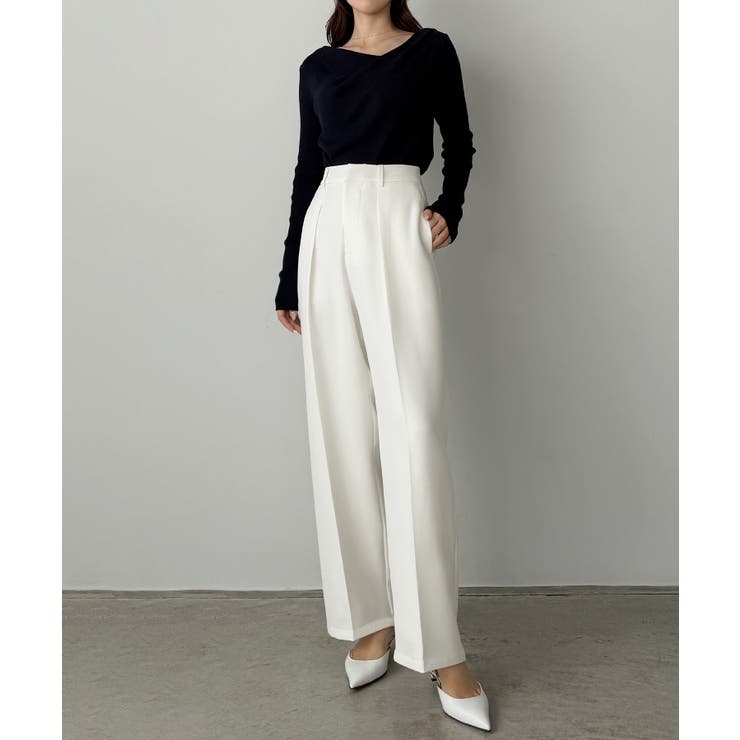 Louere レースポケットスラックス | Louere | 詳細画像7 