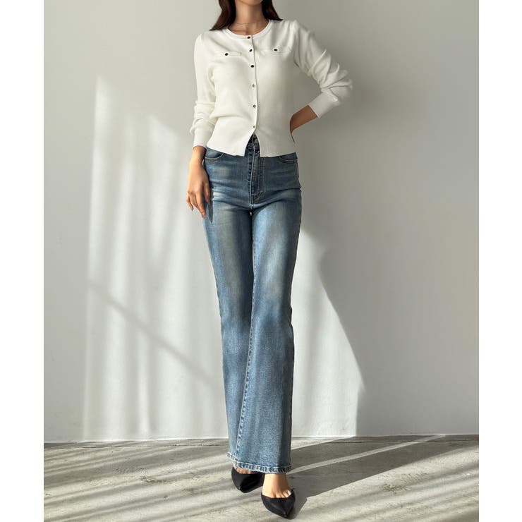 Louere 【最大９９.９％カット】UVカットウエストシェイプカーディガン | Louere | 詳細画像12 