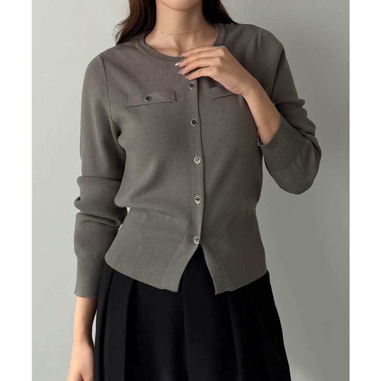 Louere 【最大９９.９％カット】UVカットウエストシェイプカーディガン | Louere | 詳細画像16 