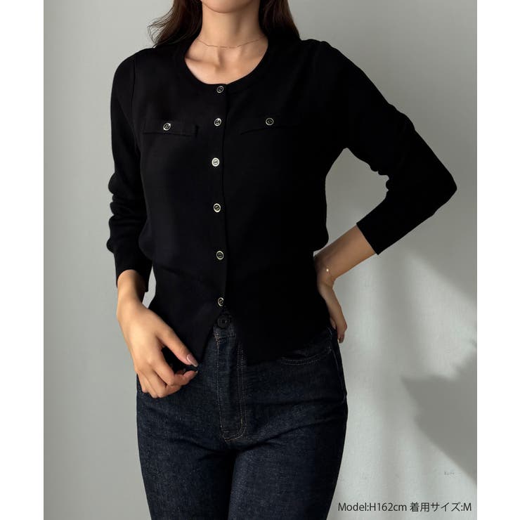 Louere 【最大９９.９％カット】UVカットウエストシェイプカーディガン | Louere | 詳細画像2 