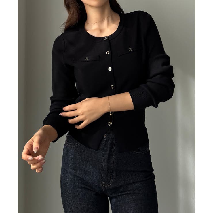 Louere 【最大９９.９％カット】UVカットウエストシェイプカーディガン | Louere | 詳細画像4 