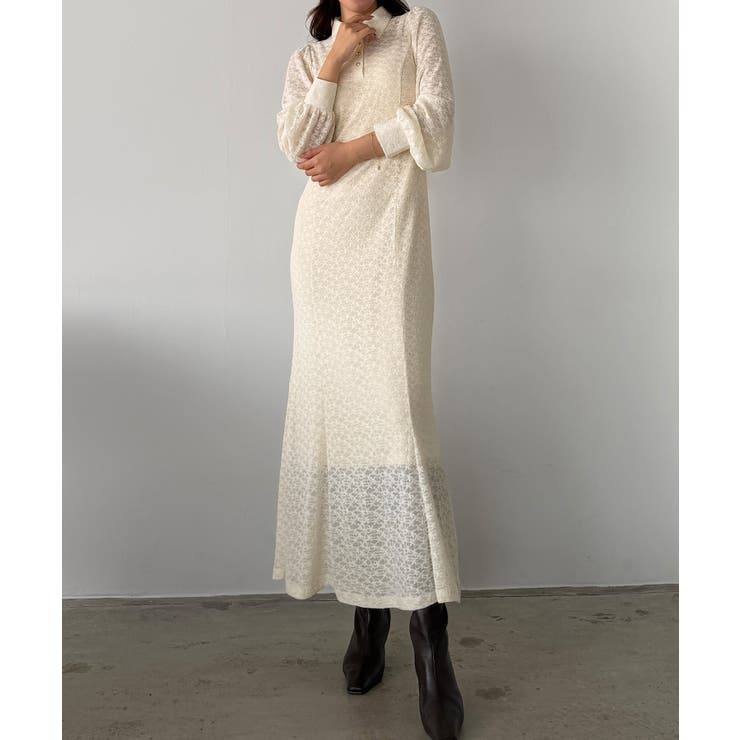 Louere ポロレースドレス（ペチワンピースセット） | Louere | 詳細画像5 