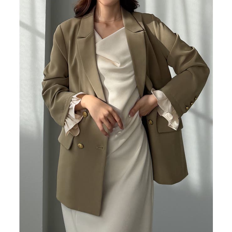 Louere フリルレイヤードデザインジャケット | Louere | 詳細画像23 