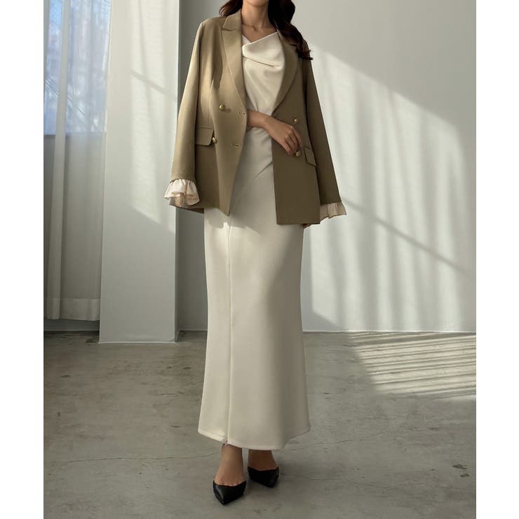 Louere フリルレイヤードデザインジャケット | Louere | 詳細画像27 