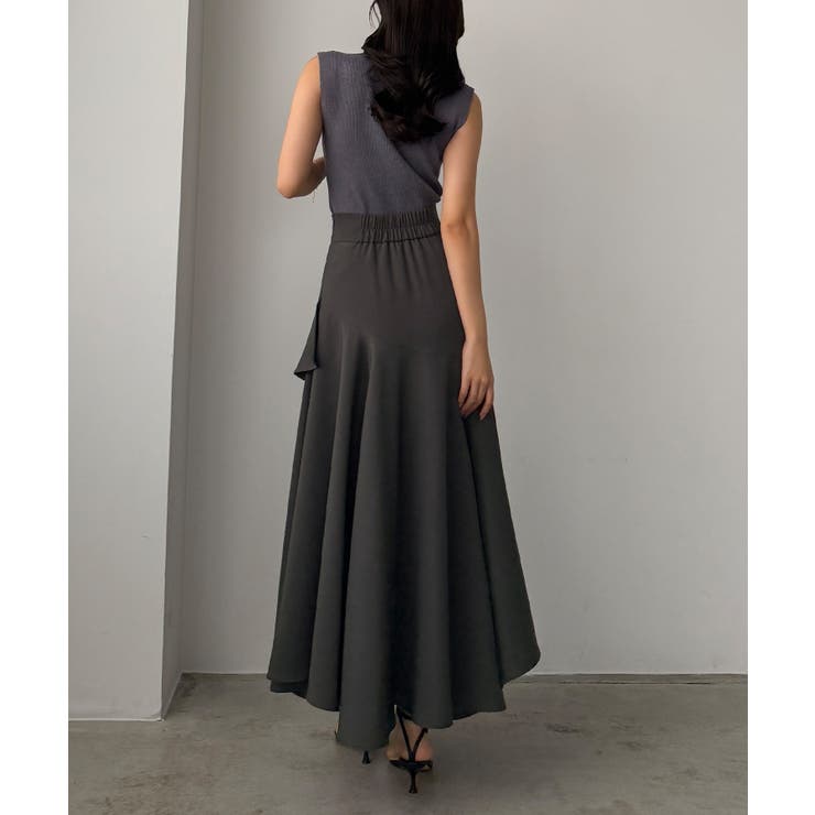 Louere イレヘムスリットフレアスカート | Louere | 詳細画像15 
