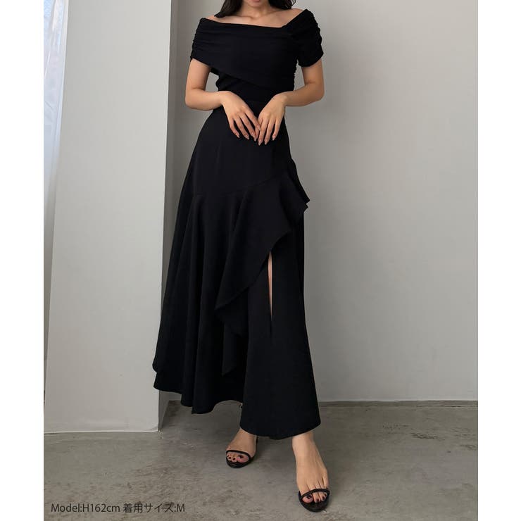 Louere イレヘムスリットフレアスカート | Louere | 詳細画像2 