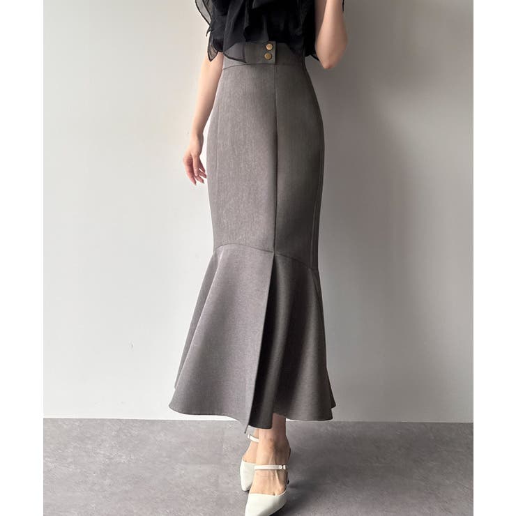 【LOVEPARIS】♡マーメイド スリット スカート♡ Slit rib mermaid skirt / スリットリブマーメイドスカート