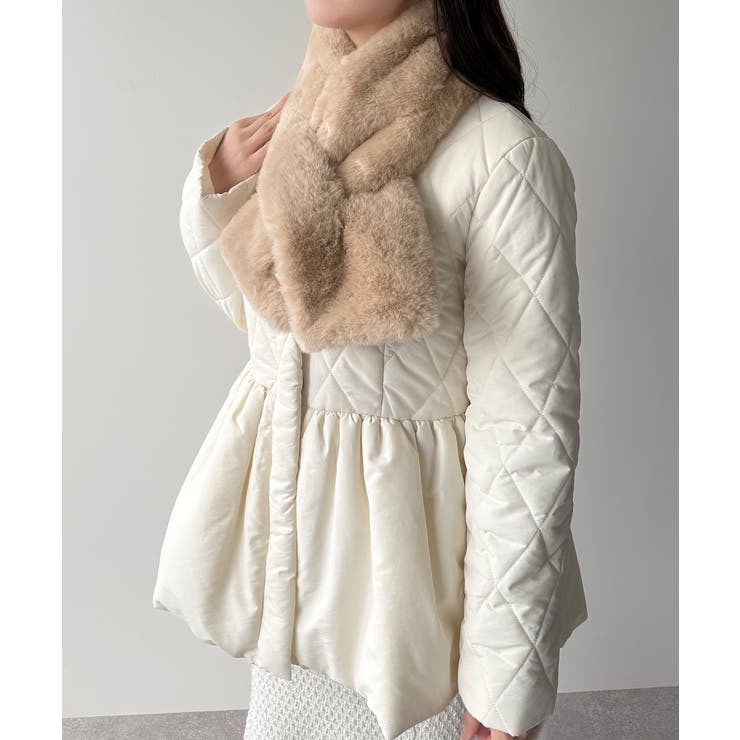 mipiarl  2WAYフェイクファーマフラー  | JUNOAH | 詳細画像2 