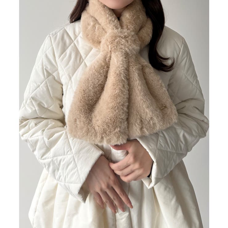 mipiarl  2WAYフェイクファーマフラー  | JUNOAH | 詳細画像4 