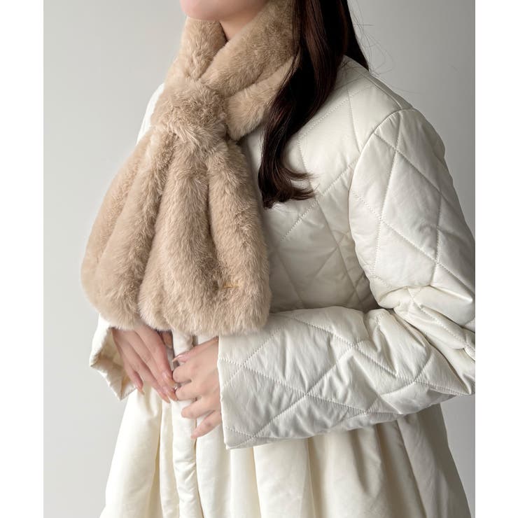 mipiarl  2WAYフェイクファーマフラー  | JUNOAH | 詳細画像5 