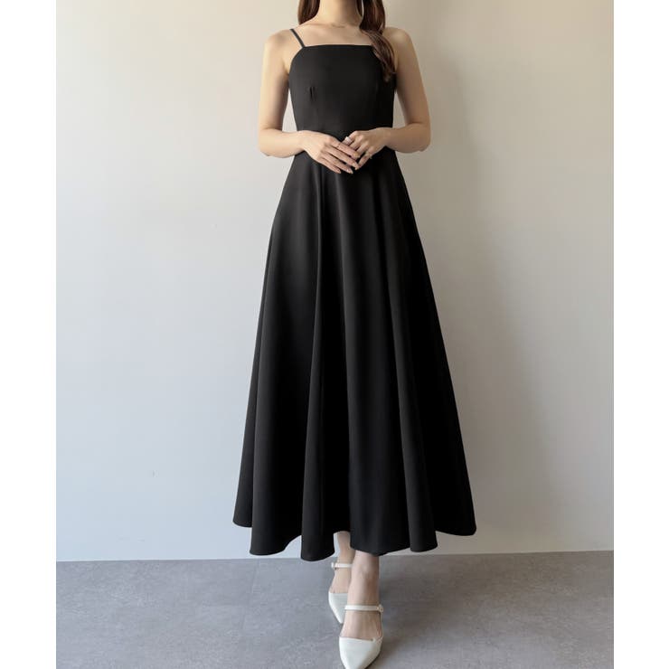 mipiarl  フリルカラーシアーブラウス＋フレアキャミワンピースＳＥＴ | JUNOAH | 詳細画像14 