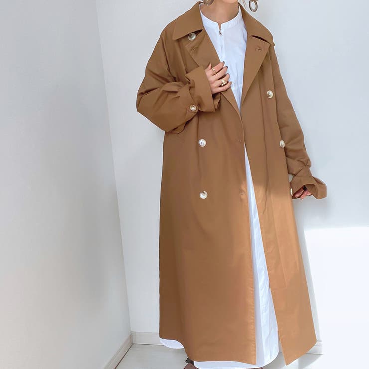 ロージーモンスター ハンサムトレンチコート ベージュ 新品