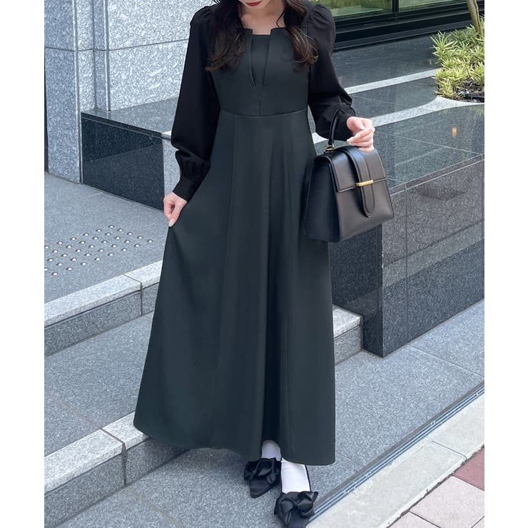 ✨未使用級✨エムズグレイシー❣️シアーチェックティアードワンピース　38　春夏物 カタログ掲載エムズグレイシーチェックワンピース黒系38