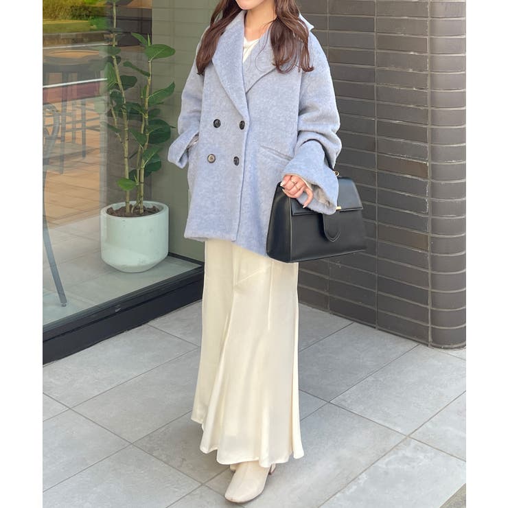 シャギーチェスターミドルコート | JUNOAH | 詳細画像4 