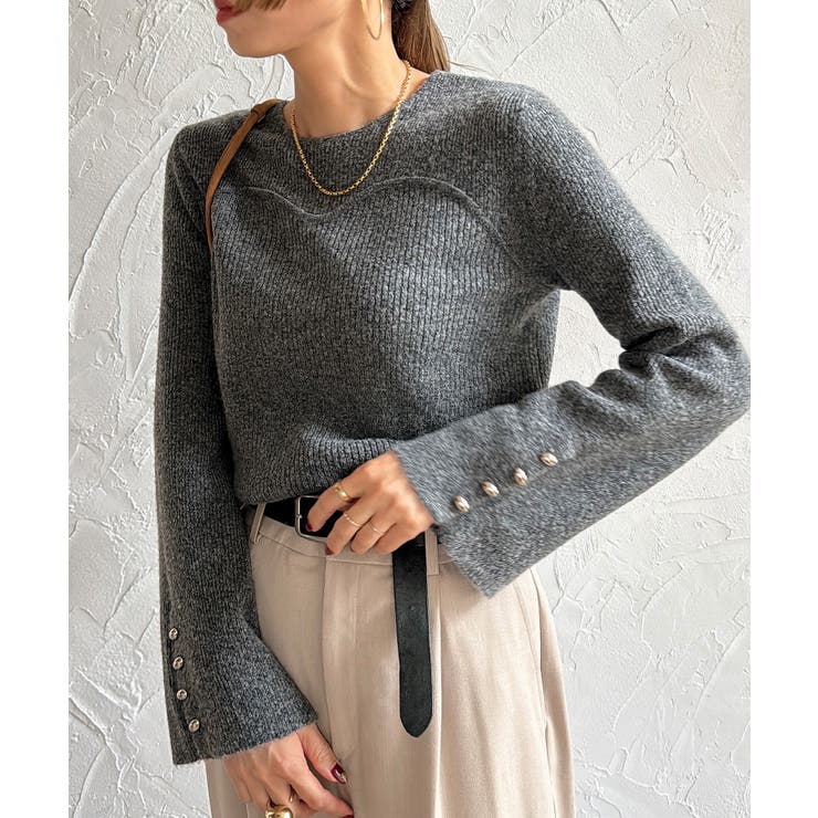 ビスチェドッキングニット | JUNOAH | 詳細画像11 