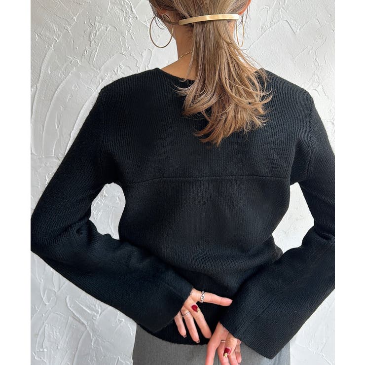 ビスチェドッキングニット | JUNOAH | 詳細画像6 