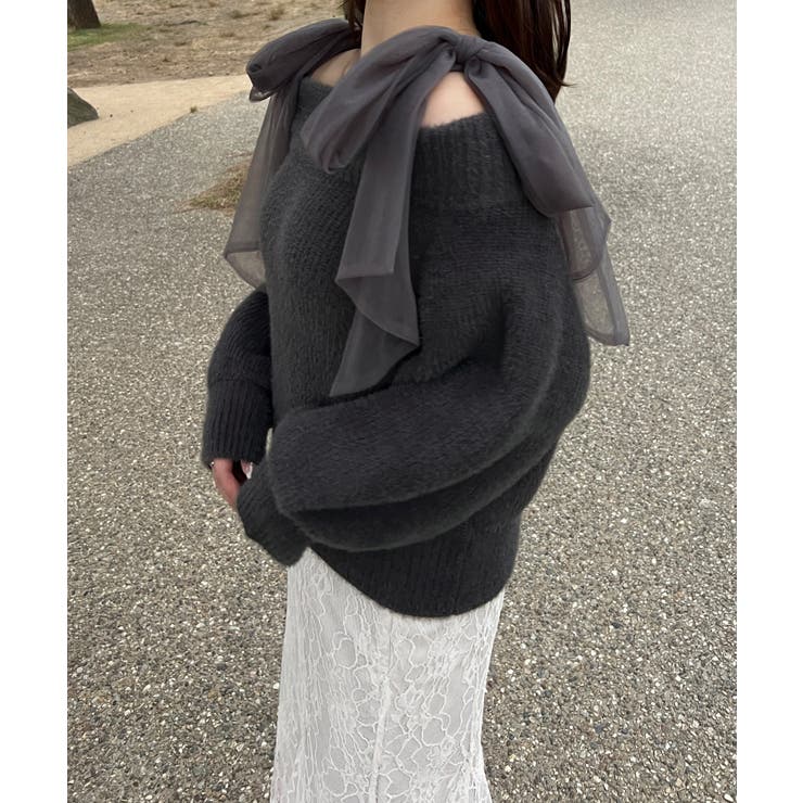 美品★CHANEL★COCO★シャギー★チュール★ポンチョ★ニット 美品☆CHANEL☆COCO☆シャギー☆チュール☆ポンチョ☆ニット CHANEL