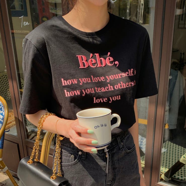 ☆韓国の人気☆Salon de Yohn☆90's Baby Tシャツ ☆ロゴT☆ X-girl エックスガール EXPAND LOGO S/S BABY TEE 半袖