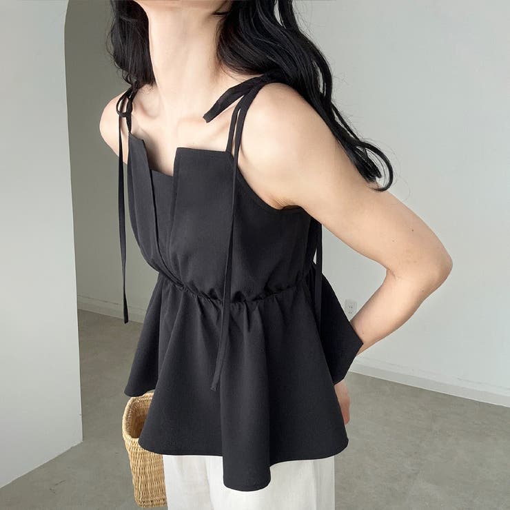 肩リボンデザインキャミソール | LAUIR | 詳細画像2 