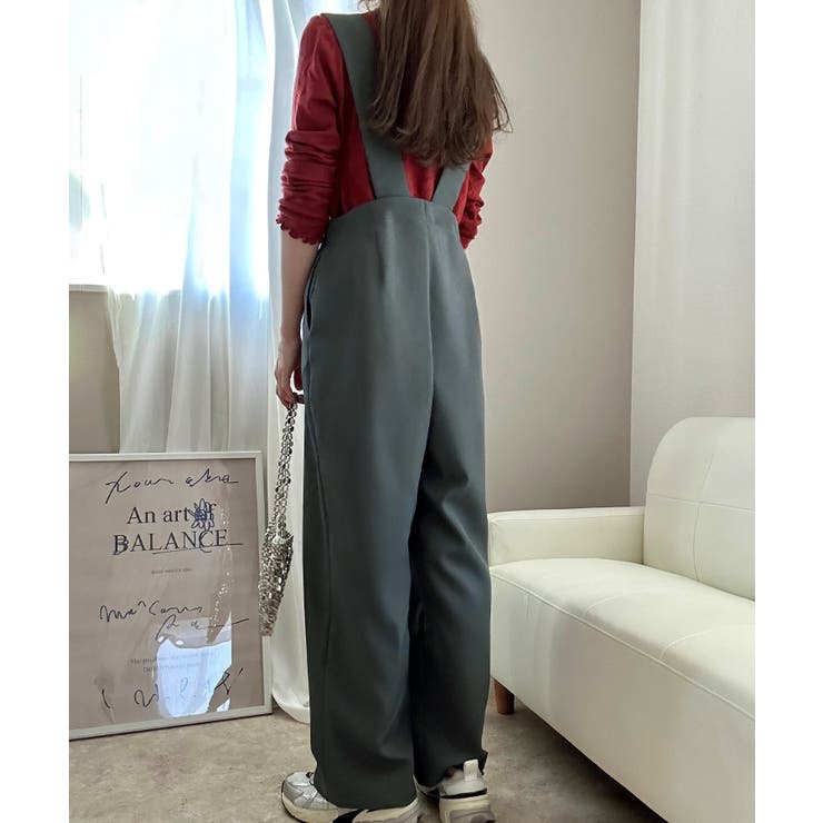 フロントジップサロペット | LAUIR | 詳細画像9 