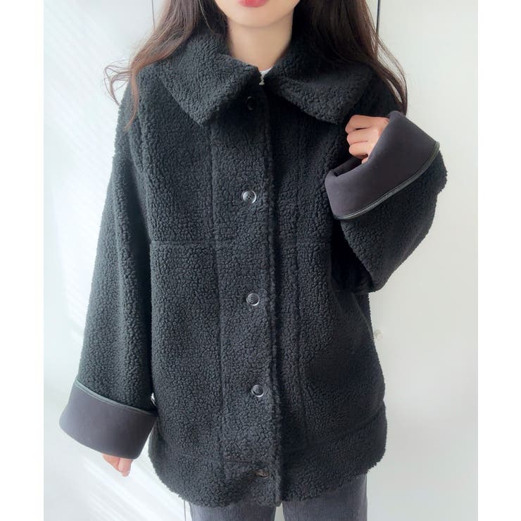 日本製✩美品✩ムートンラム✩ラクーン✩ファーコート✩リバーシブル✩柔らか軽い ジョセフ JOSEPH リアルムートン ラムファー コート アウター ひざ丈