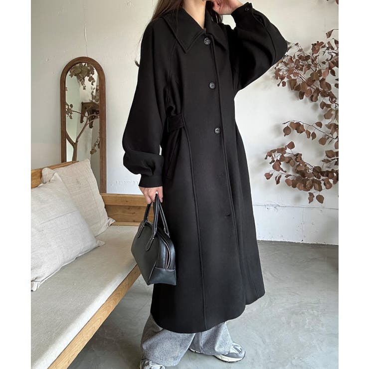 ステンカラーコート[品番：AMTW0011651]｜LAUIR（ラウアー）の