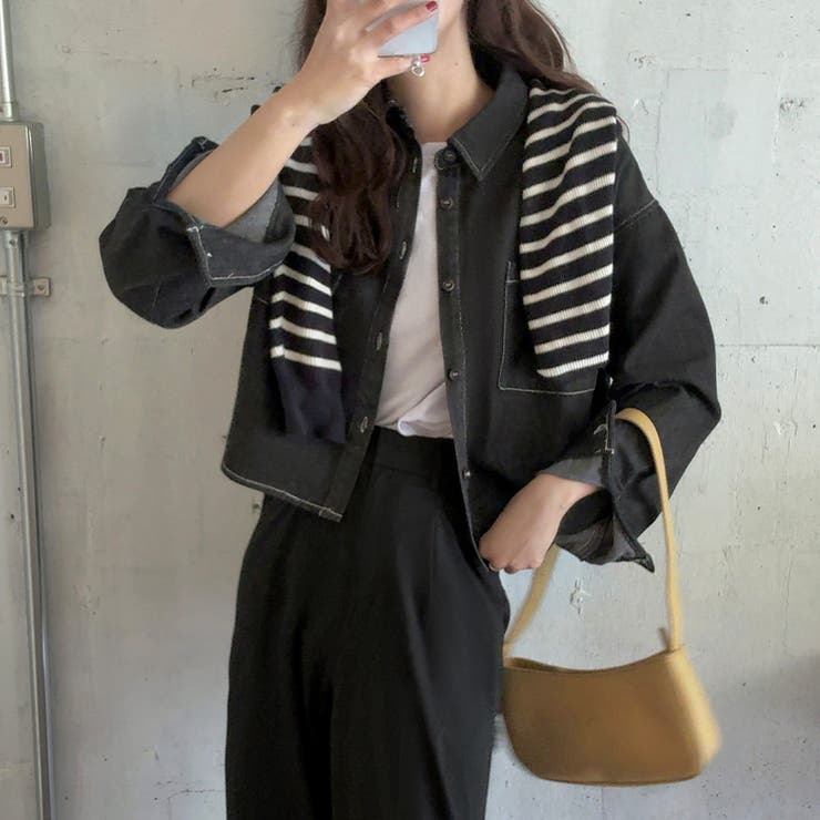 デニムショートシャツ | LAUIR | 詳細画像6 