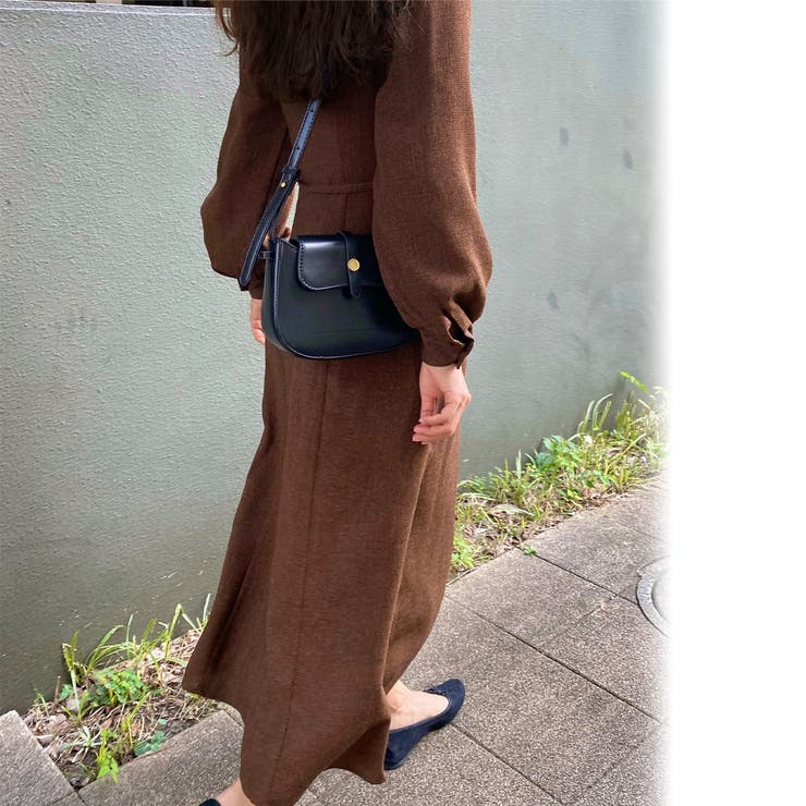 ウエストベルトツイードワンピース[品番：AMTW0009759]｜LAUIR