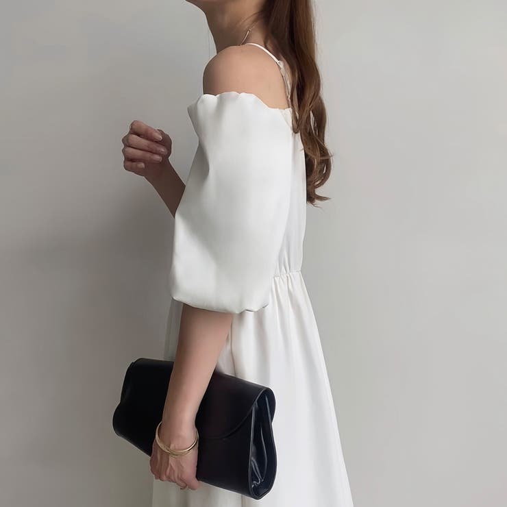 FILLOU 2wayオフショルワンピース[品番：AMTW0010487]｜JUNOAH