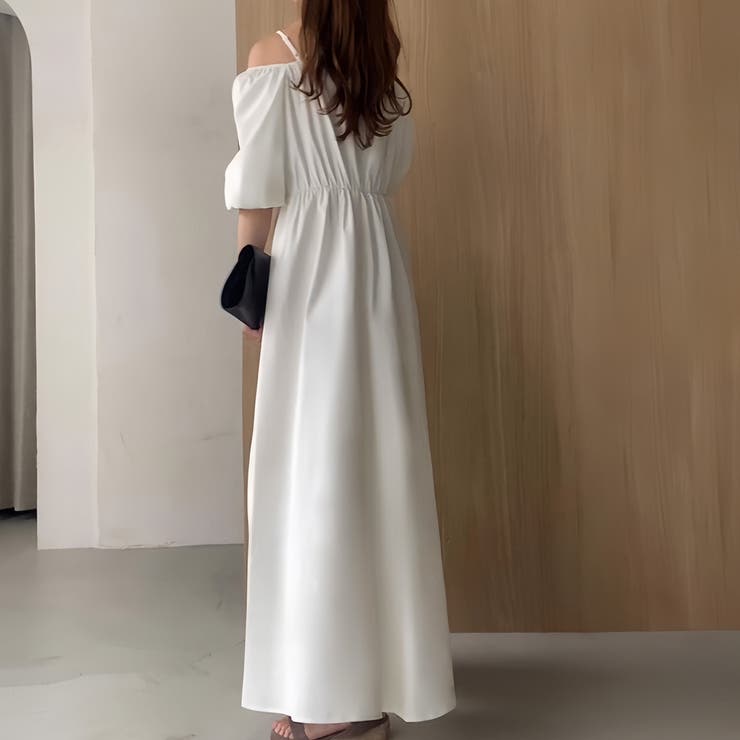 FILLOU 2wayオフショルワンピース[品番：AMTW0010487]｜JUNOAH