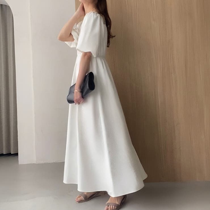 FILLOU 2wayオフショルワンピース[品番：AMTW0010487]｜JUNOAH