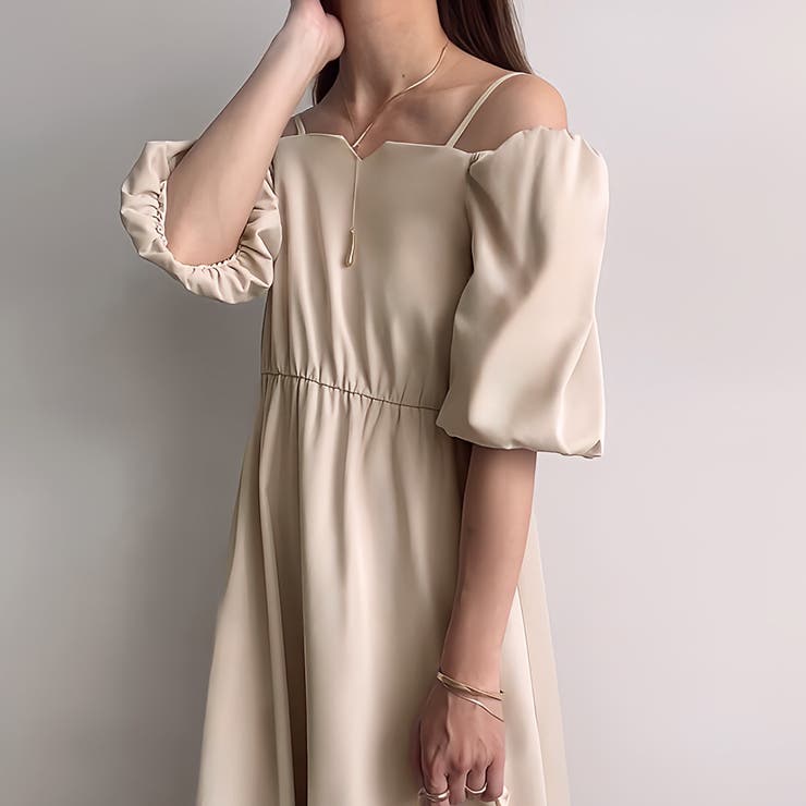 FILLOU 2wayオフショルワンピース[品番：AMTW0010487]｜junoah