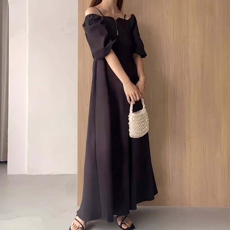 FILLOU 2wayオフショルワンピース[品番：AMTW0010487]｜JUNOAH