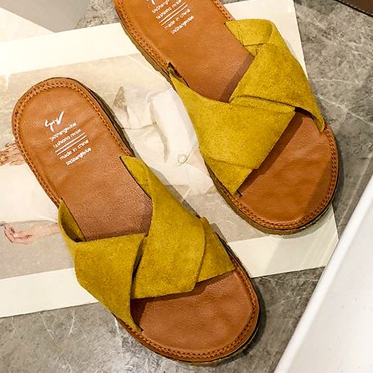 ぺたんこサンダル サンダル 韓国ファッション | JUNOAH | 詳細画像7 