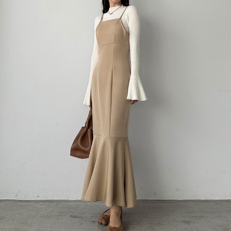 Louere アシメストラップマーメイドキャミワンピース | Louere | 詳細画像31 