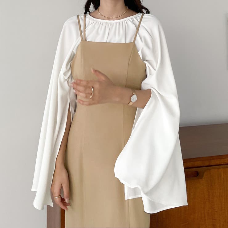 Louere アシメストラップマーメイドキャミワンピース | Louere | 詳細画像35 